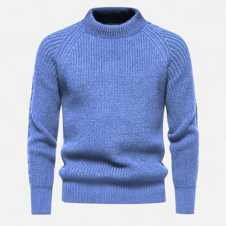 Men's  Fitted Ribbed Texture Sweaters