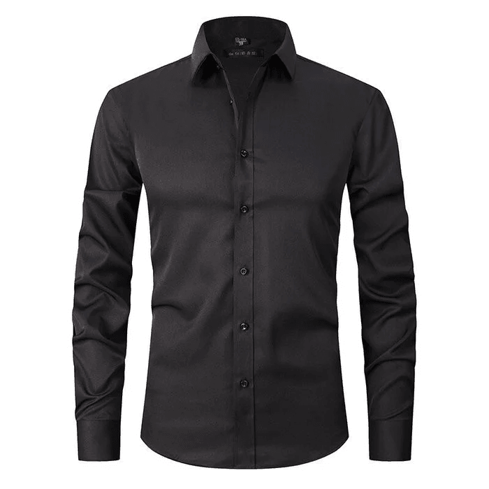 Men’s Long Sleeve Button Shirt with Collar