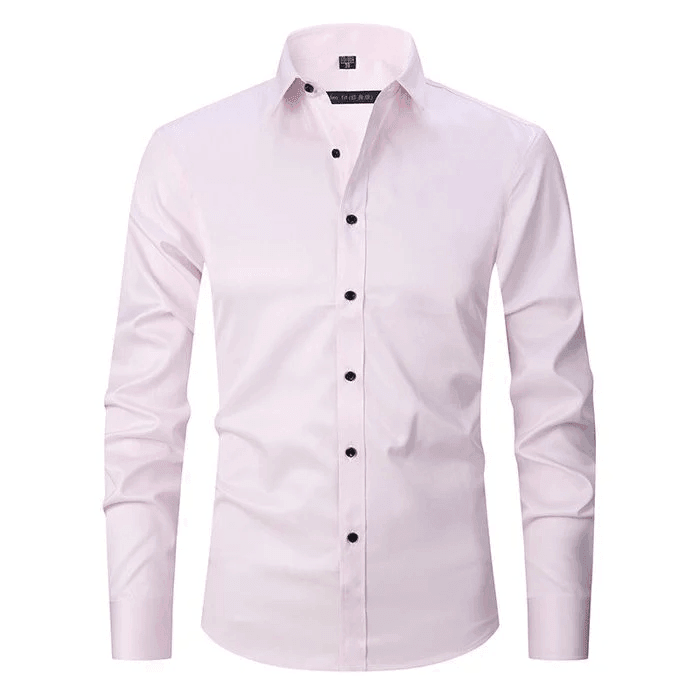 Men’s Long Sleeve Button Shirt with Collar