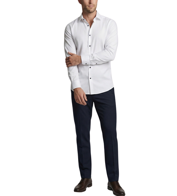 Men's Long Sleeve Collared Button Shirt