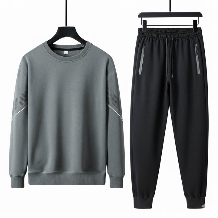 Men’s Sweatshirt and Joggers Two Piece Tracksuit Set