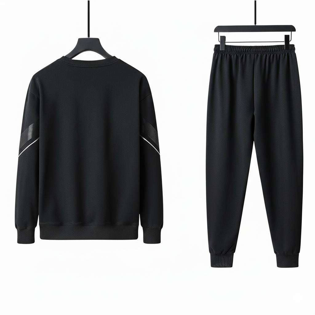 Men’s Sweatshirt and Joggers Two Piece Tracksuit Set