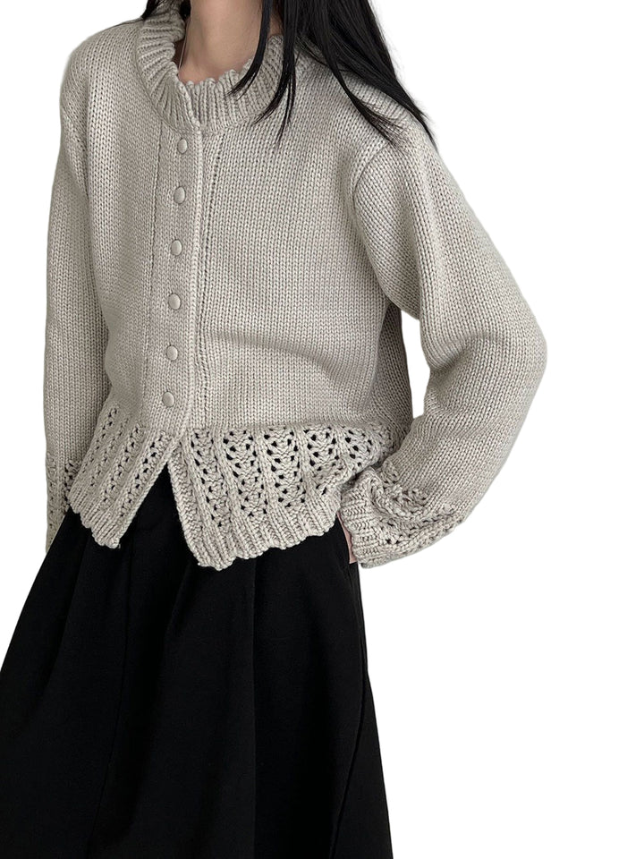 Women's Button-Front Cardigan