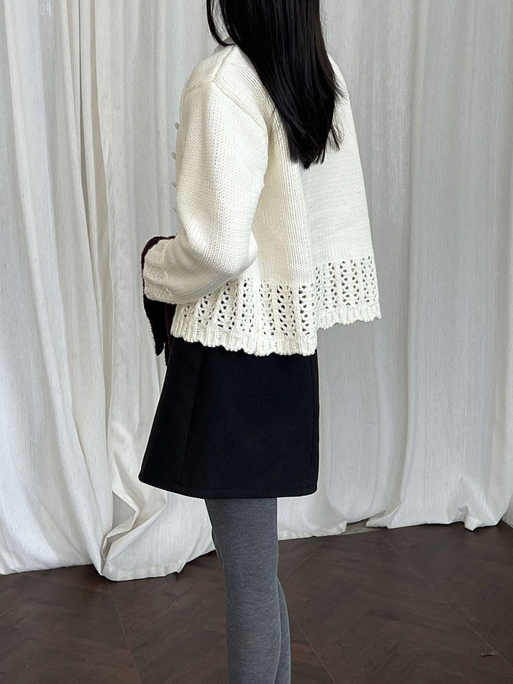 Women's Button-Front Cardigan