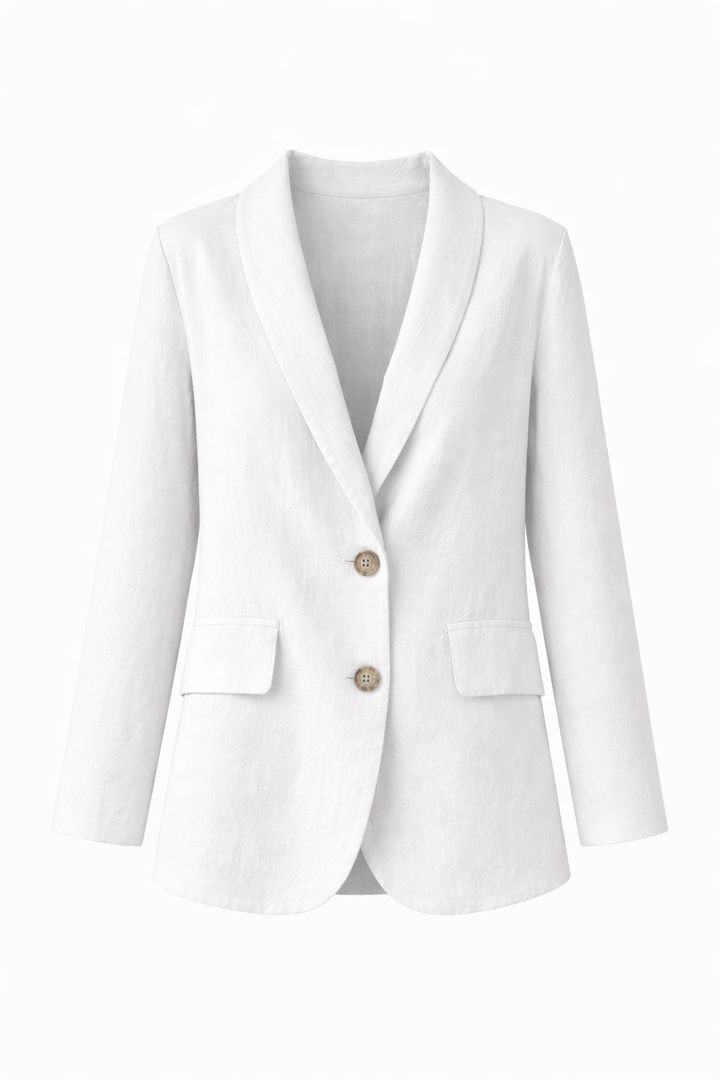 Women's Button Front Loose Blazer