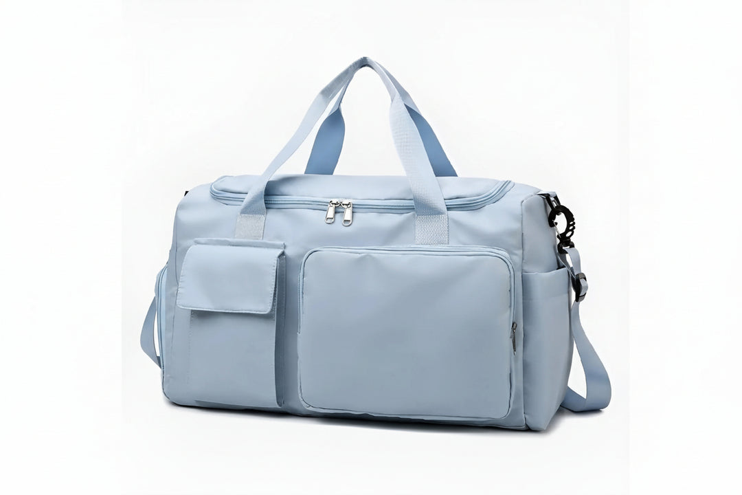 Women's Duffel Bag with Multi Pockets and Shoulder Strap