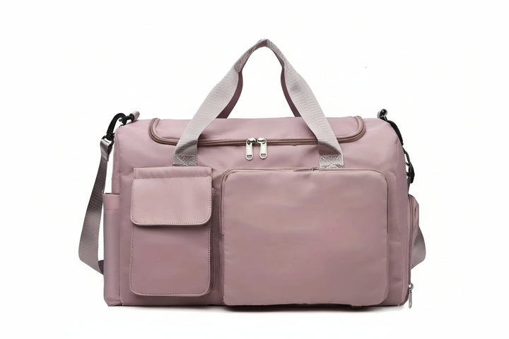 Women's Duffel Bag with Multi Pockets and Shoulder Strap
