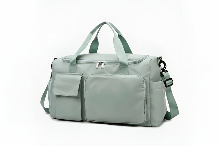 Women's Duffel Bag with Multi Pockets and Shoulder Strap