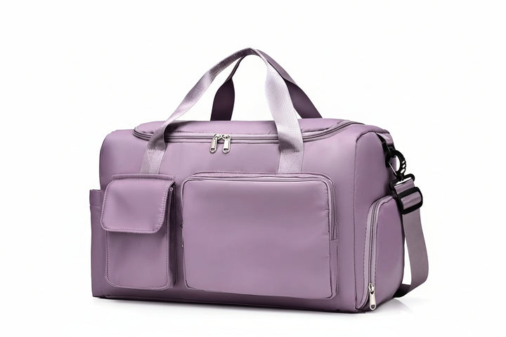 Women's Duffel Bag with Multi Pockets and Shoulder Strap