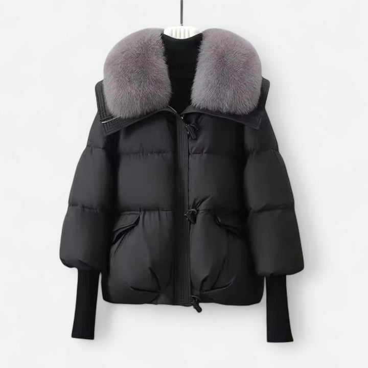 Women’s Fur-Collar Down Padded Jacket