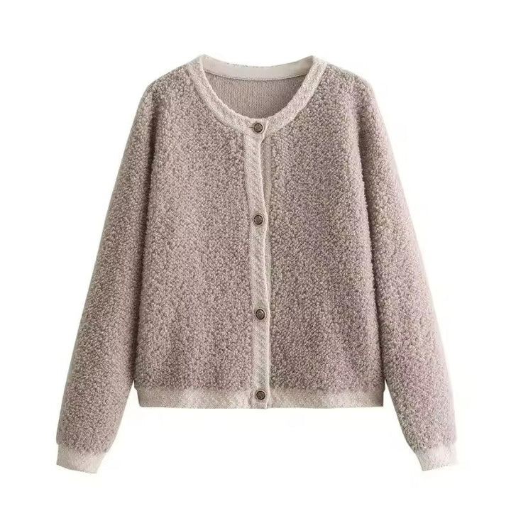 Women's Knitted Button Up Cardigan