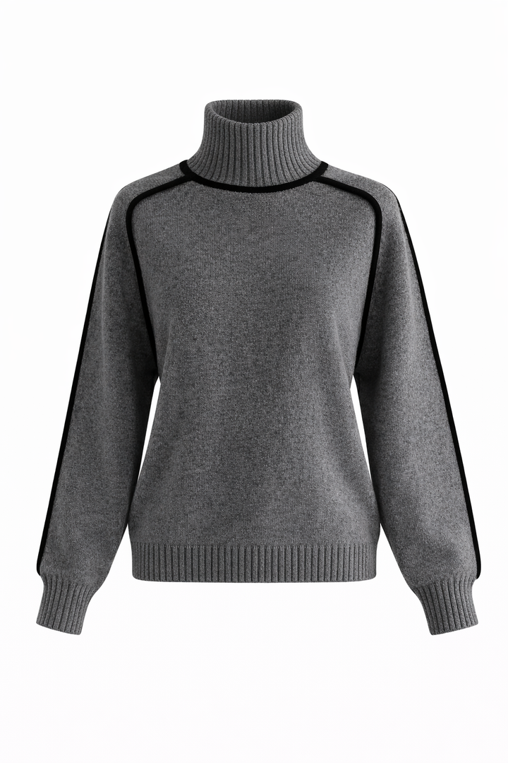 Women's Knitted Turtleneck Sweater