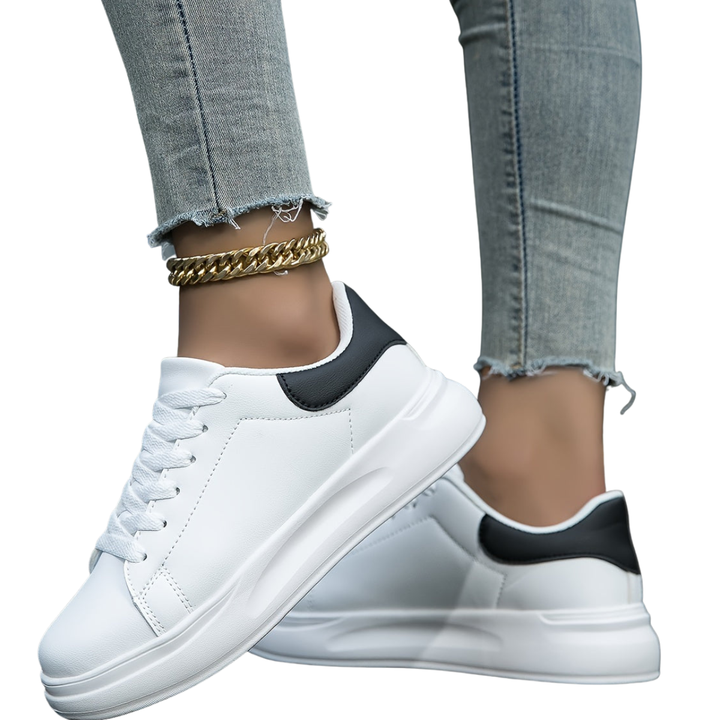 Women's Lace Up Low Top Trainers