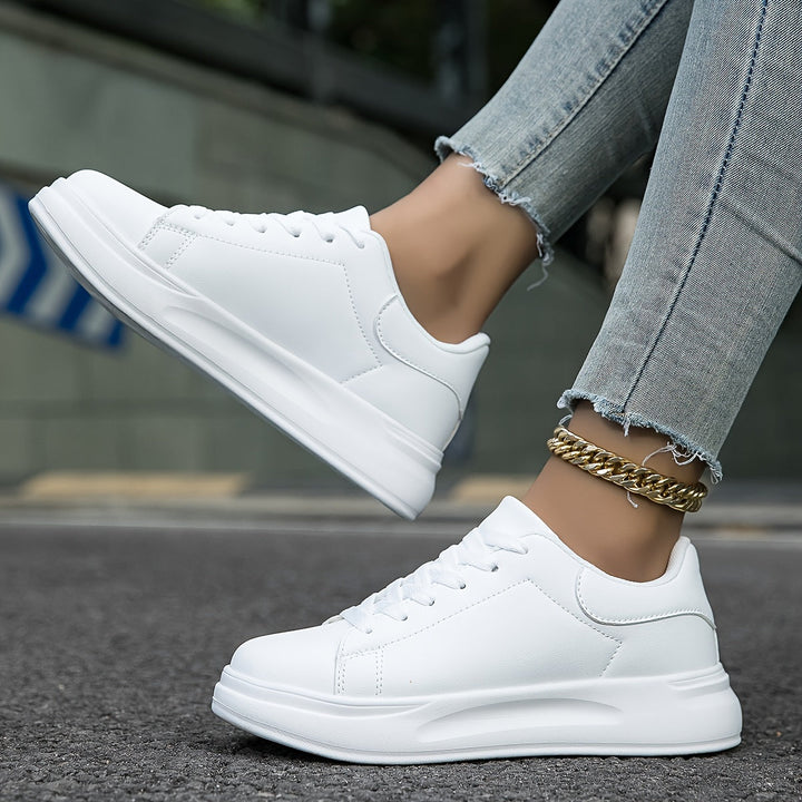 Women's Lace Up Low Top Trainers
