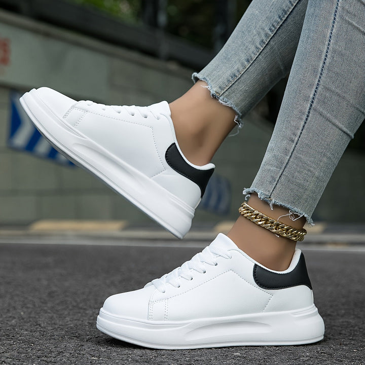 Women's Lace Up Low Top Trainers