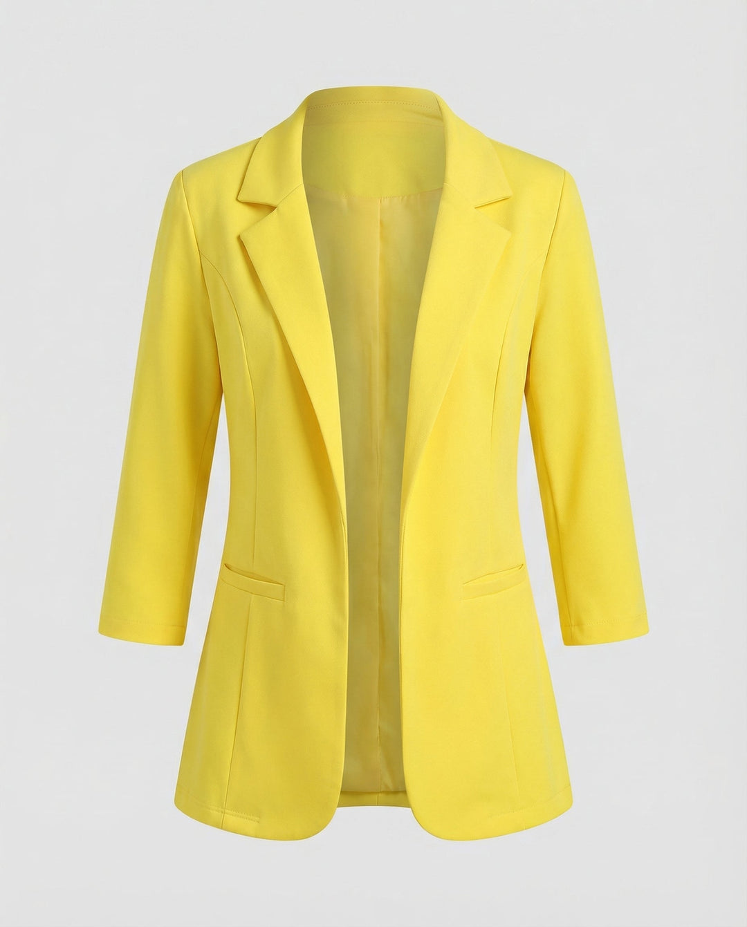 Women's Open Front Slim Fit Tailored Blazer