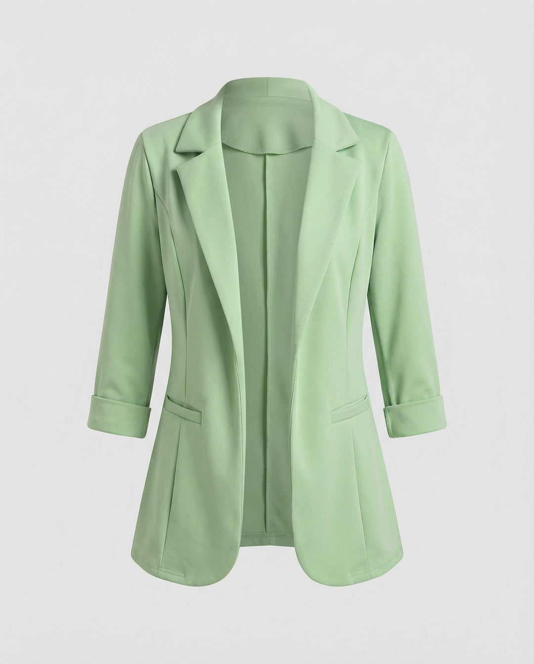 Women's Open Front Slim Fit Tailored Blazer