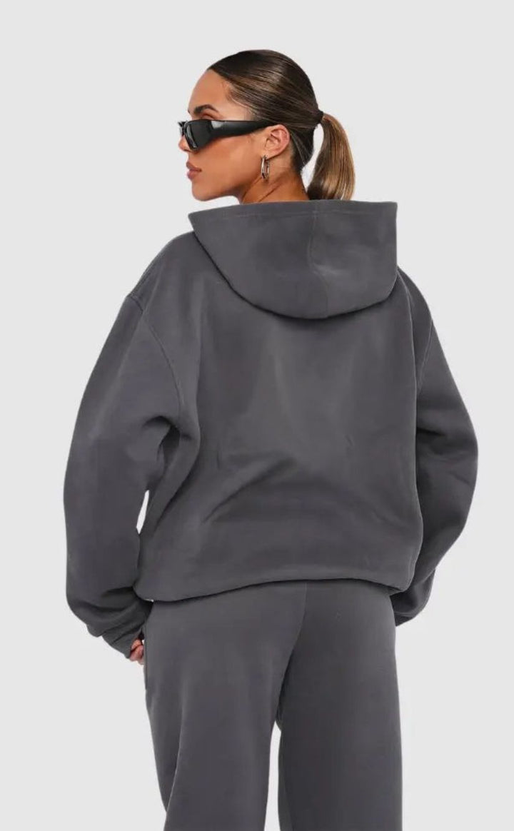 Women’s Oversized Tracksuit Hoodie and Jogger Set