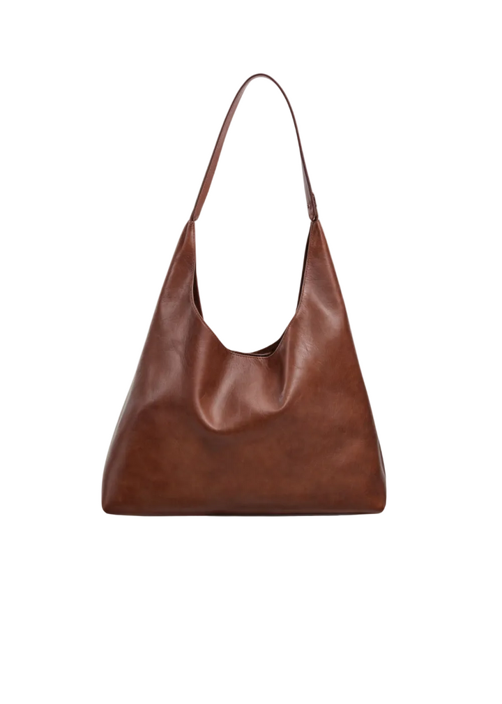Women's Shoulder Bag with Single Strap and Large Open Design
