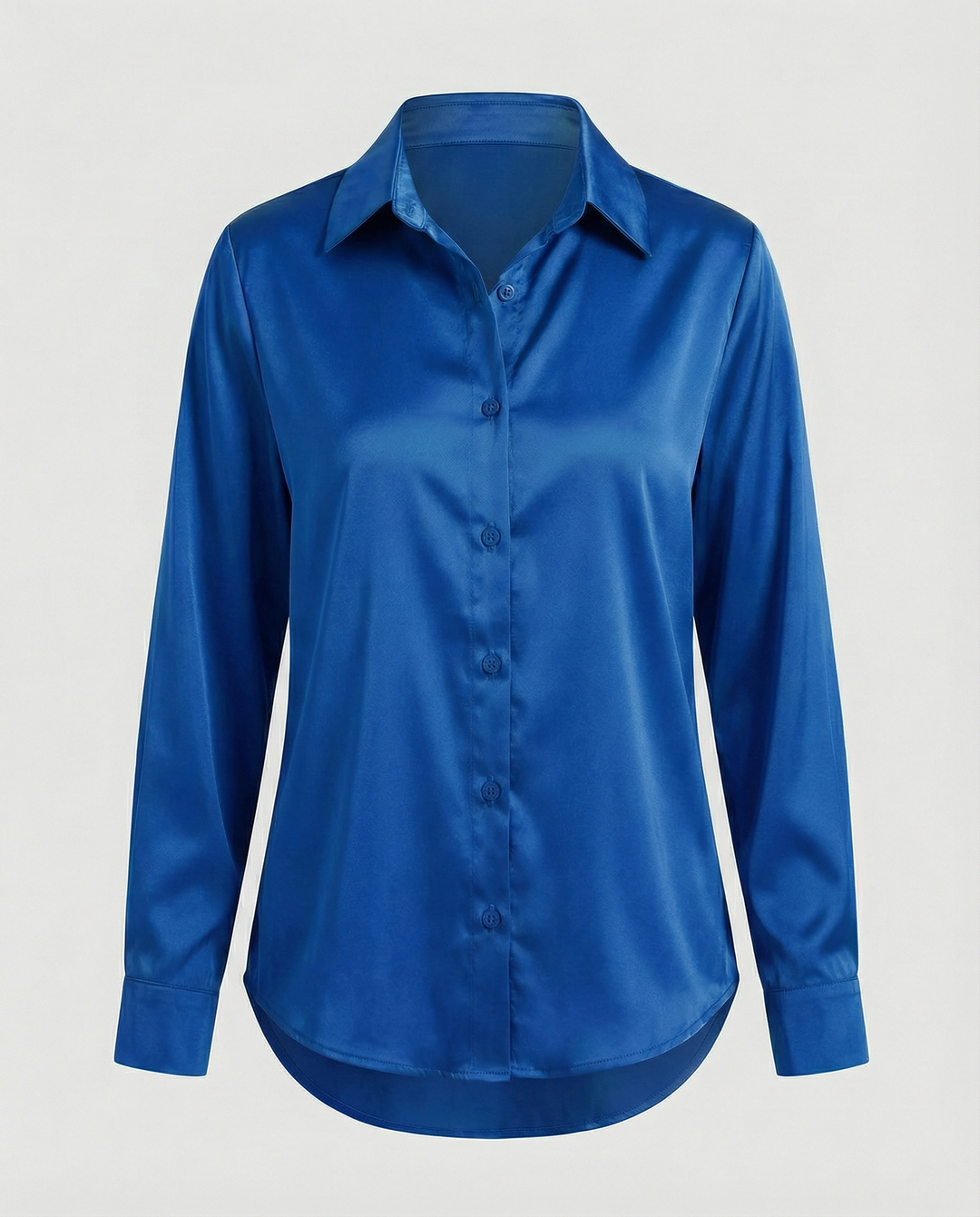 Women's Silk Loose Long Sleeve Shirt