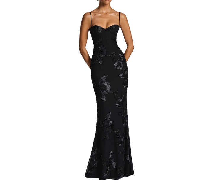 Women’s Sleeveless Lace Back Maxi Dress