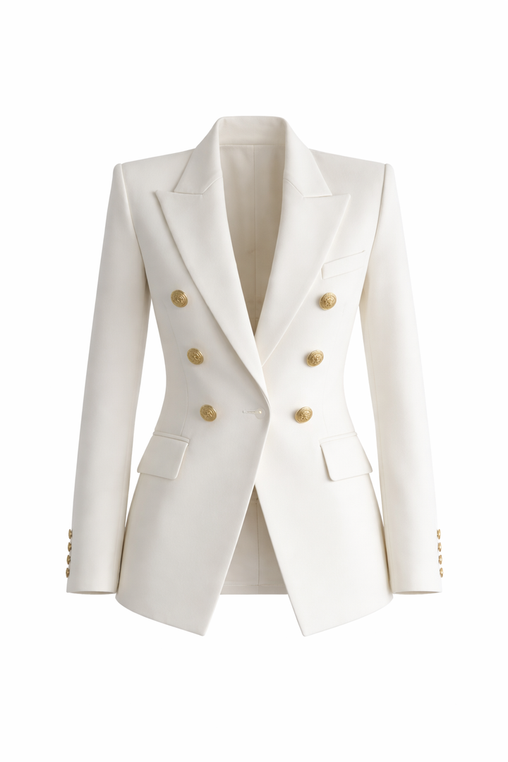 Women's Tailored Double-breasted Blazer