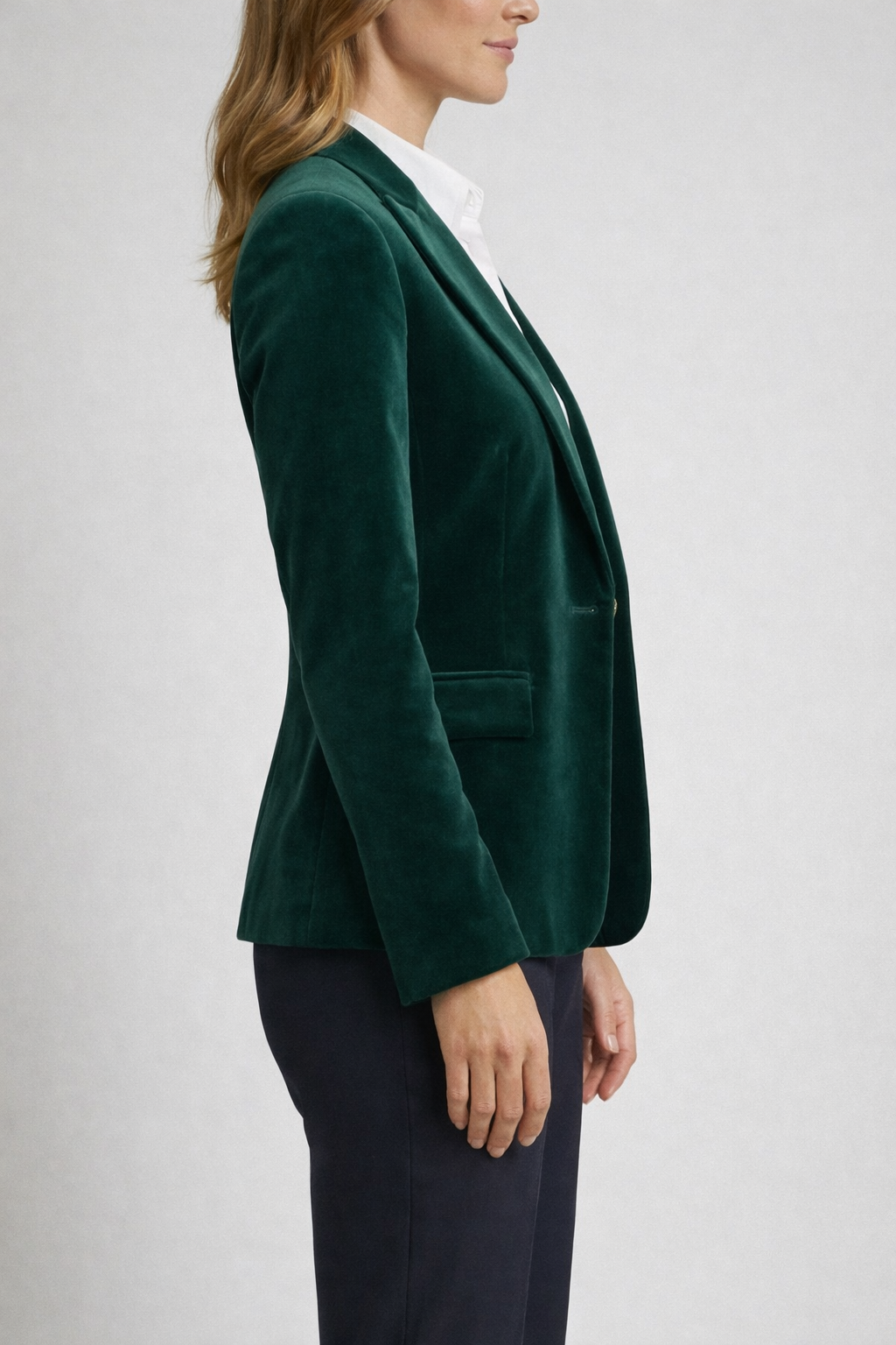 Women's Tailored Loose Long Sleeve Blazer