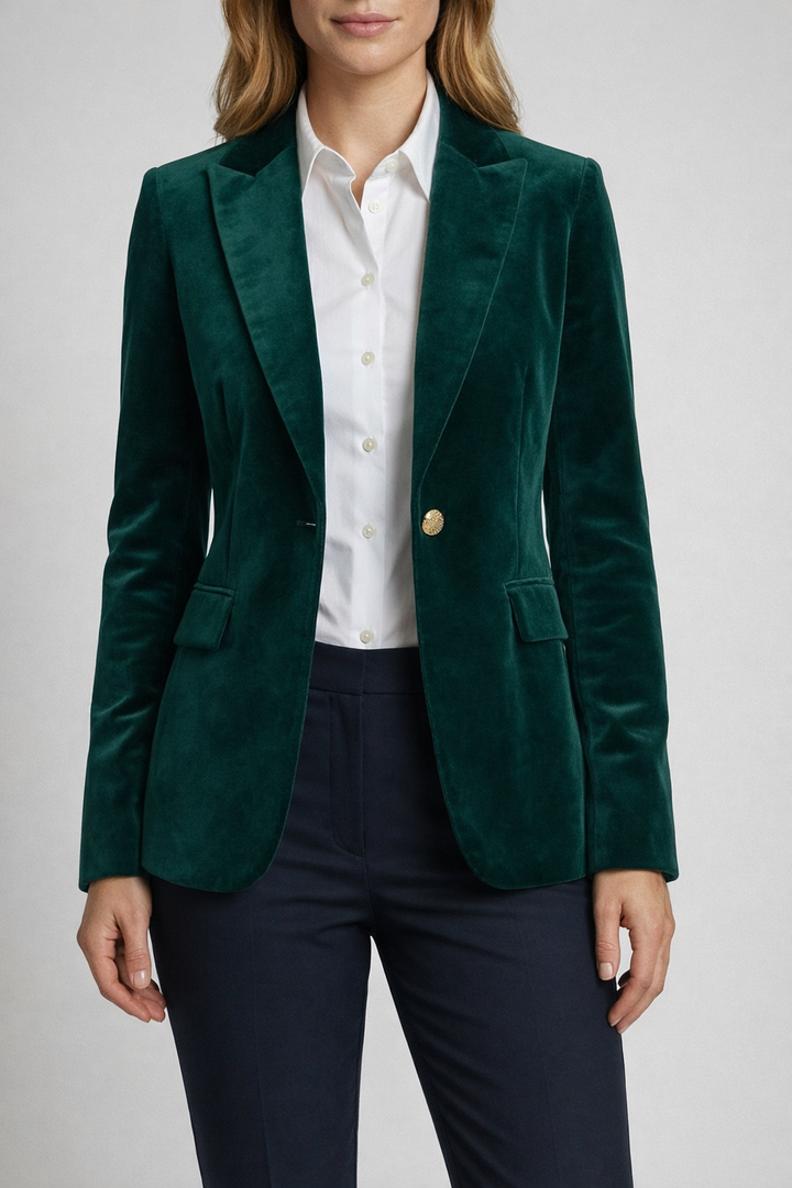 Women's Tailored Loose Long Sleeve Blazer
