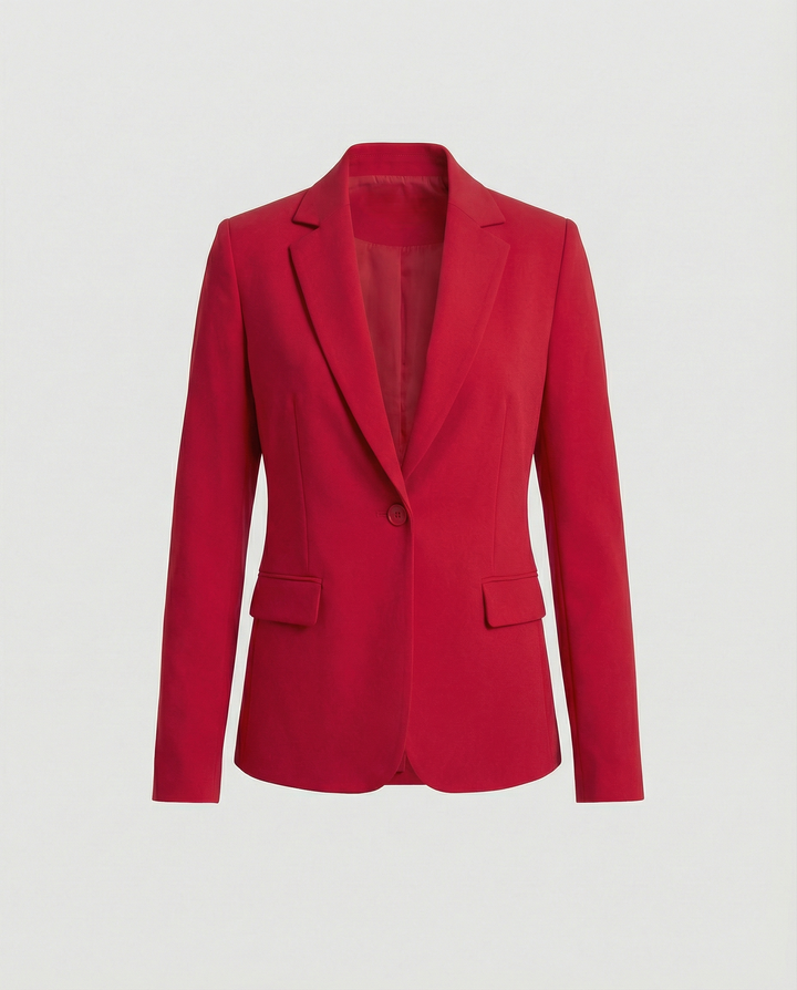 Women's Tailored Single Button Blazer