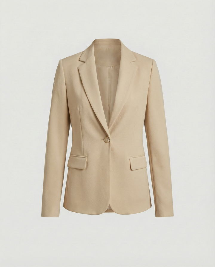 Women's Tailored Single Button Blazer